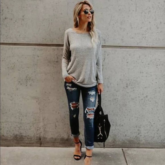 Sexy Open Back Twist Tied Top - Picture 3 of 6